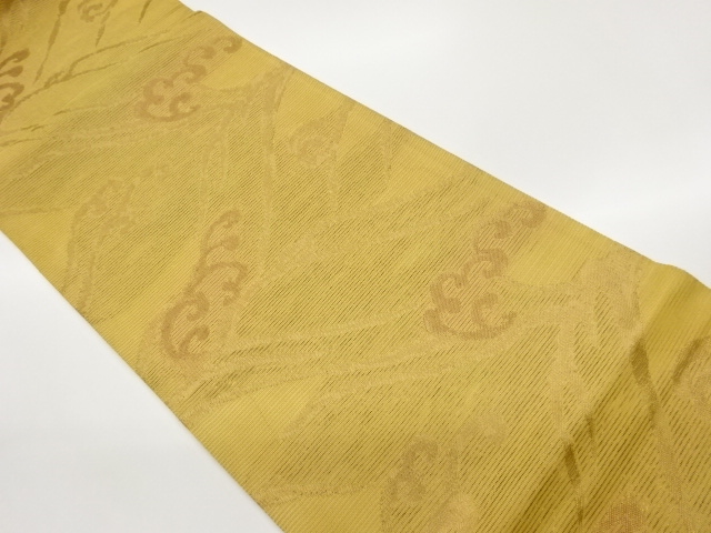 JAPANESE FUKURO OBI FOR SUMMER / WOVEN ROUGH WAVE